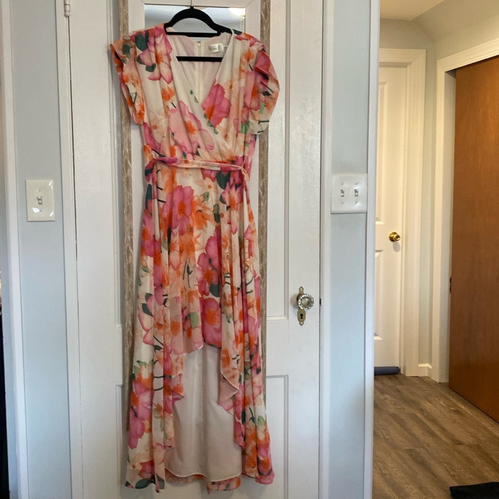 Eliza J High-Low Floral Dress- stunning!